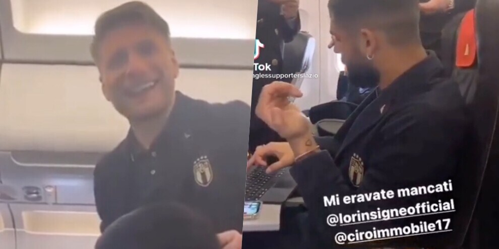 Immobile, lezione di informatica a... Insigne!