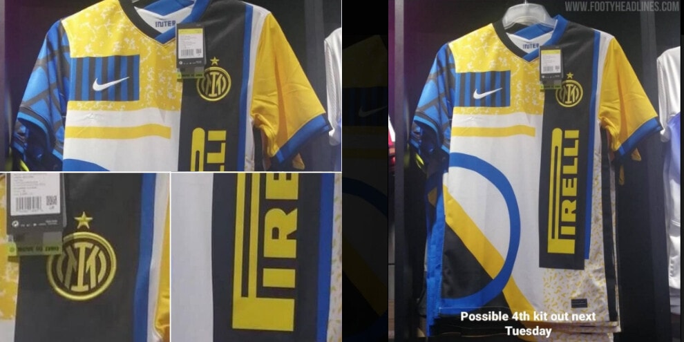 Inter, svelata la quarta maglia con il nuovo logo