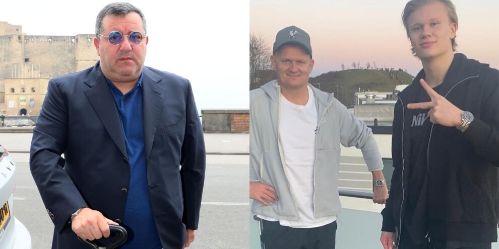 Raiola, Haaland e il padre chiuso in bagno: il piano fallito