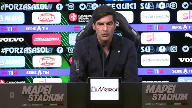 Fonseca: "Deluso per il risultato. Champions? Ci crediamo fino alla fine"