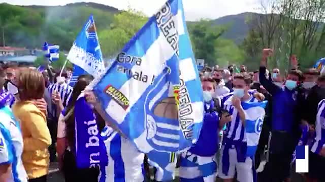 Coppa del Re: A San Sebastian tifosi e polizia per la Real Sociedad