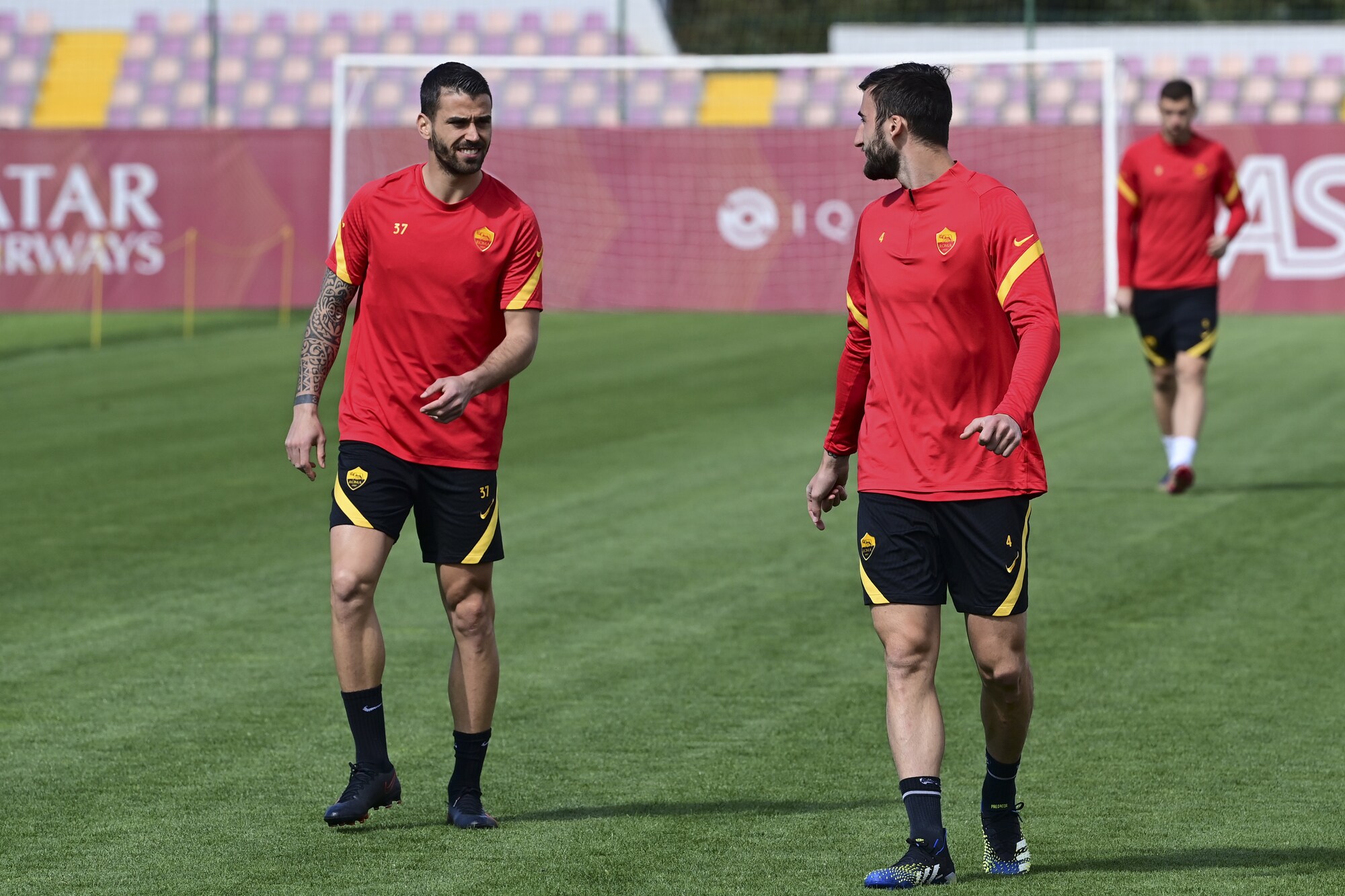 Roma, Cristante prende in giro Spinazzola: "Primo contrasto in 8 mesi, sei il Leone di Foligno!"