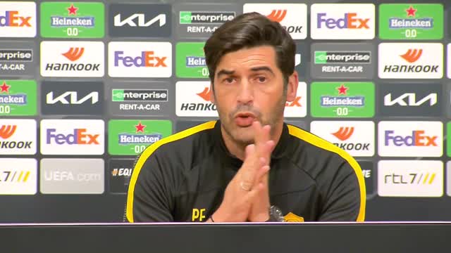 Fonseca: "Dzeko? Lo vedo bene. Ajax fortissima, servirà la partita perfetta"