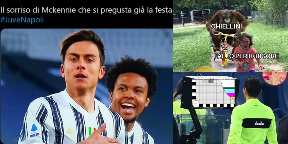 Juve-Napoli, ironia e sfottò sui social. E su Dybala...