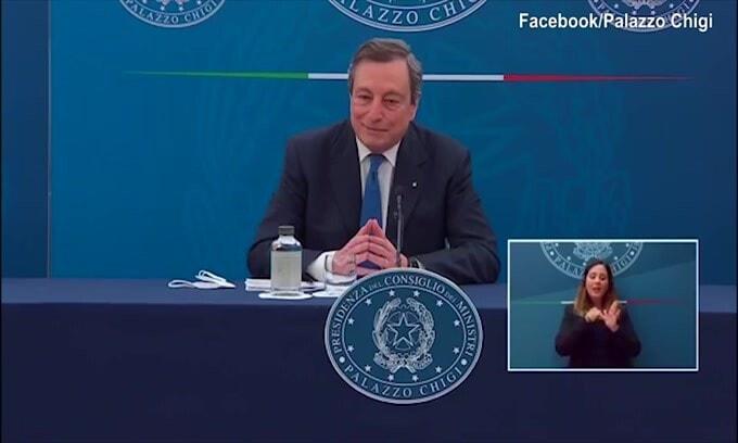 Draghi: "Con che coscienza la gente salta la lista?"