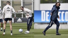 Chiellini stupisce Pirlo: tacco show in allenamento