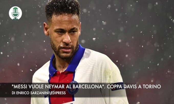 "Messi vuole Neymar al Barcellona". Torino ospiterà la Coppa Davis