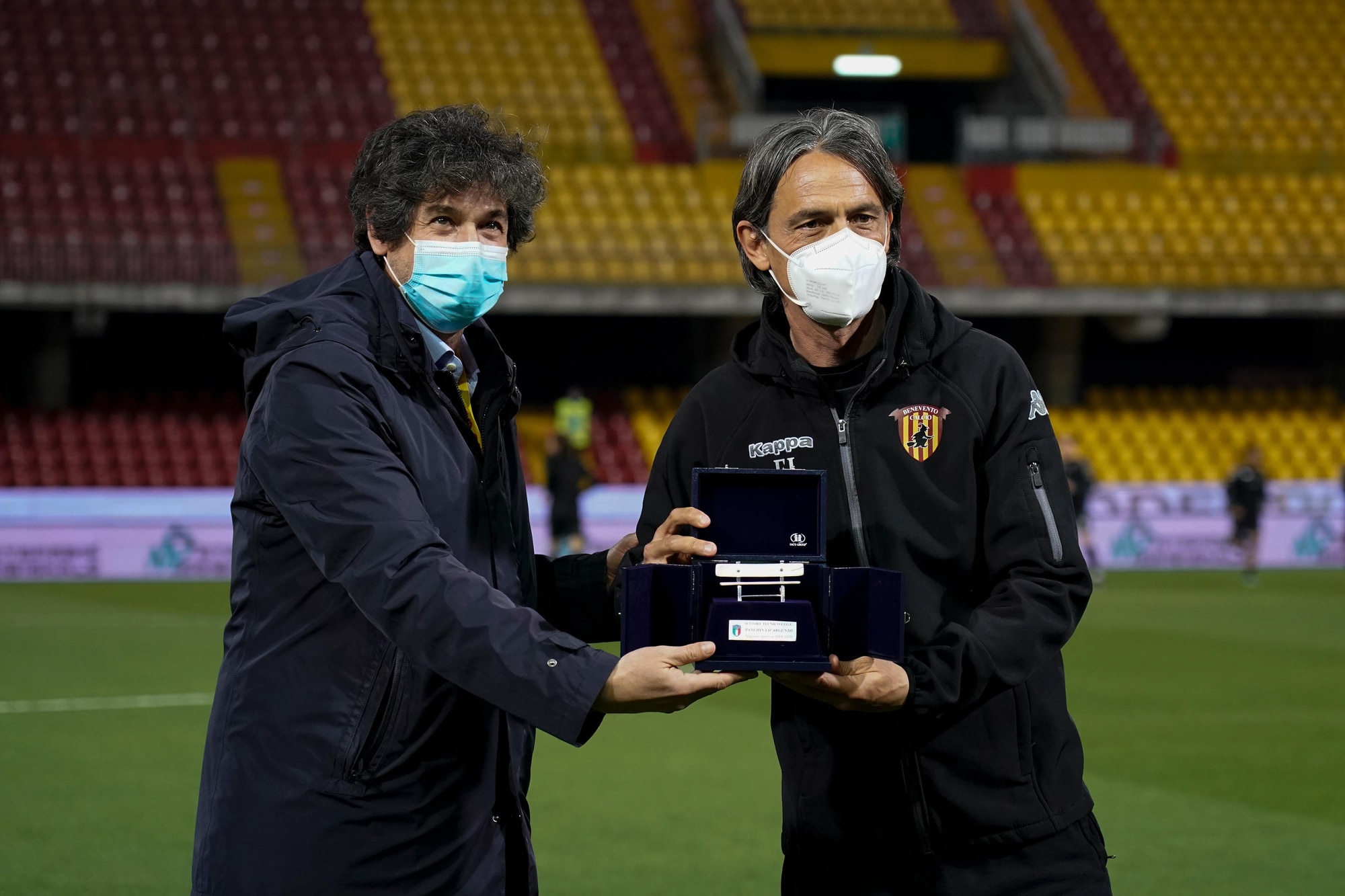 Panchina d’argento: Inzaghi premiato da Albertini