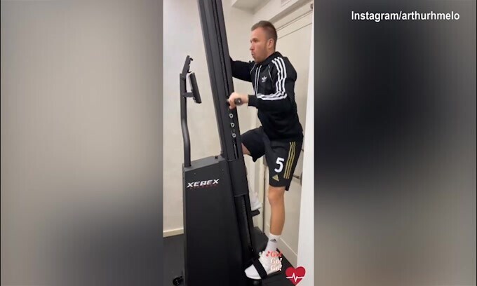 Juve, Arthur non si ferma e lavora in palestra
