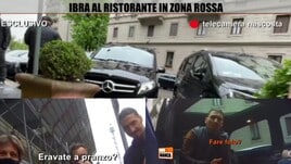 Ibrahimovic non rispetta la zona rossa: eccolo al ristorante a Milano