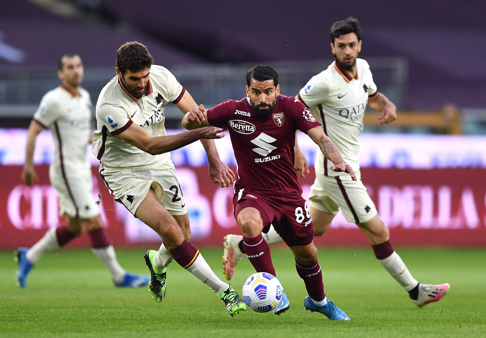 Torino-Roma 3-1: tabellino, statistiche e marcatori