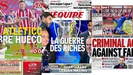 La Superlega sulle prime pagine dei quotidiani europei