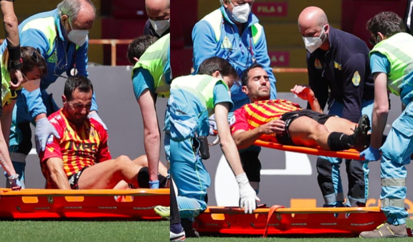 Il Benevento perde Sau: fuori in barella