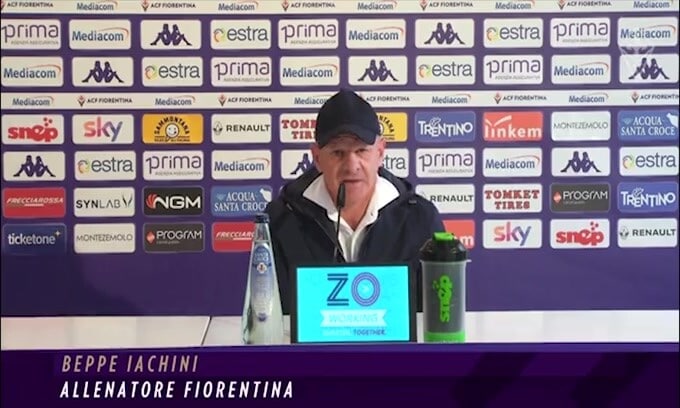 Iachini: "I calciatori hanno chiesto il ritiro anticipato"