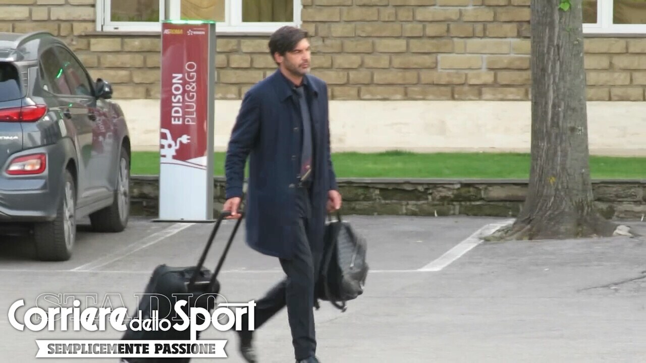 La Roma torna a Trigoria dopo il tracollo di Manchester: ecco Fonseca col procuratore