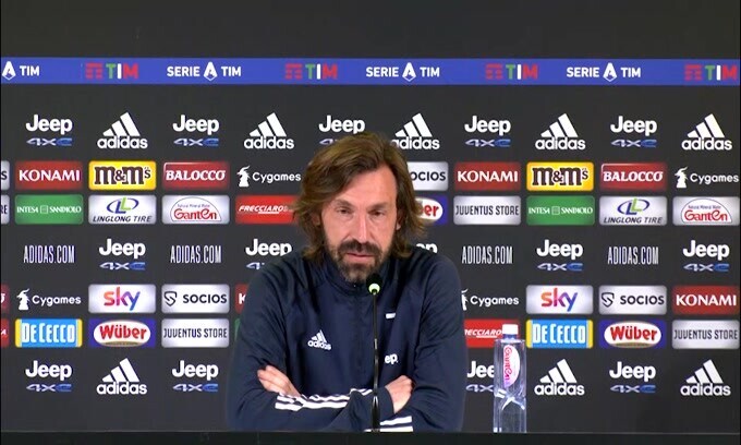 Pirlo: "Ronaldo sta bene, Dybala titolare"