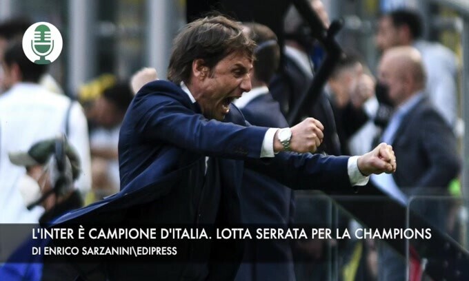 L'Inter è campione d'Italia. Lotta serrata per la Champions