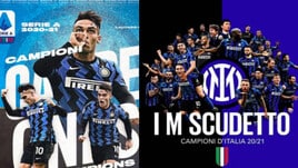 Inter, i giocatori festeggiano sui social: "Campioni d'Italia!"