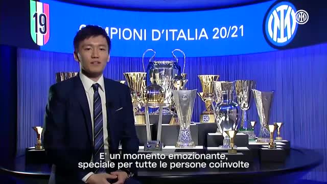 Inter, Zhang: "Ringrazio i tifosi e Moratti"