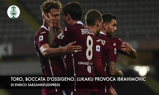 Torino, boccata d'ossigeno. Lukaku provoca Ibrahimovic