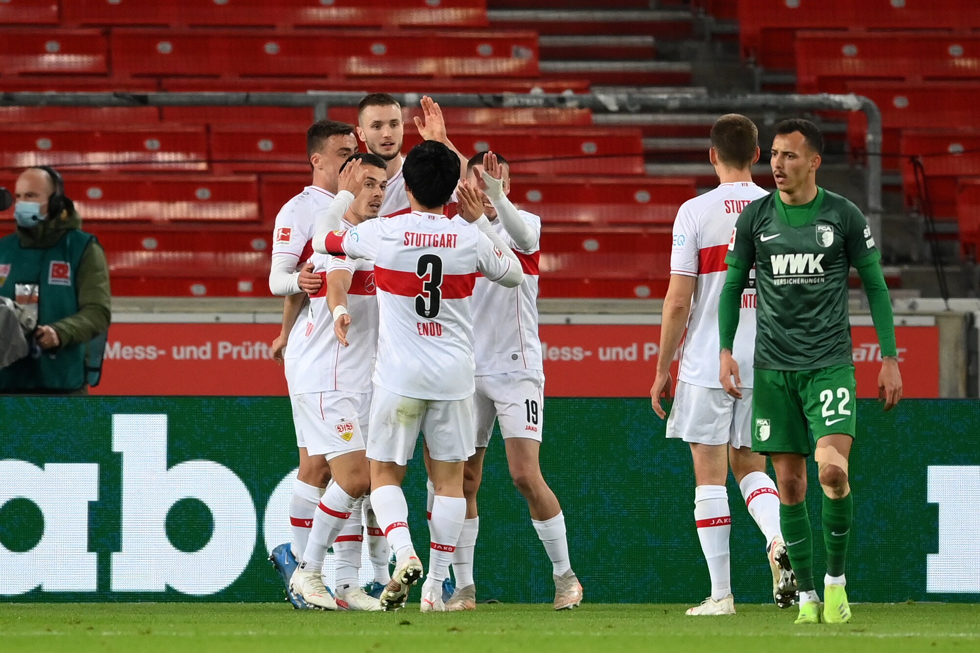 Bundesliga, Stoccarda ok: 2-1 sull'Augusta