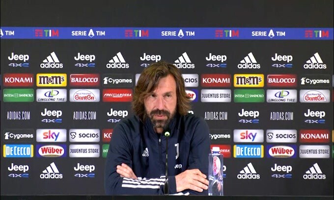 Pirlo: "Dybala e Ronaldo insieme? Non so chi giocherà"