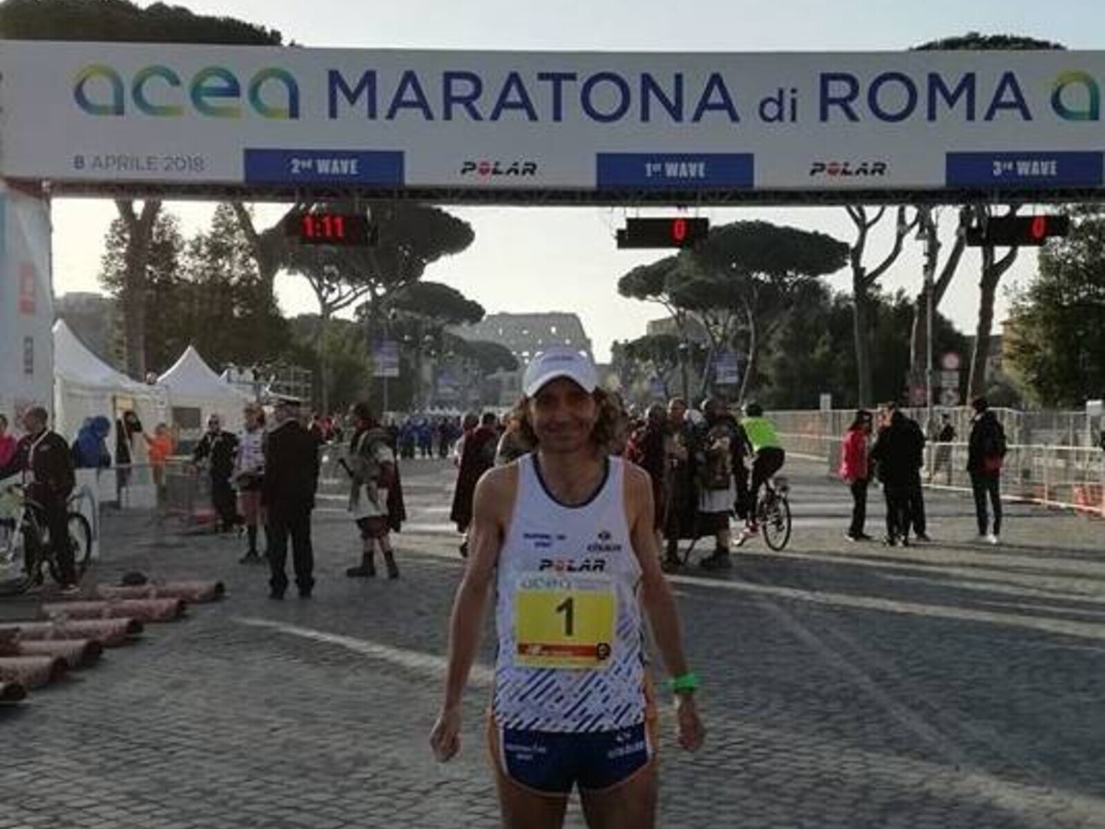 Giorgio Calcaterra Al Campionato Italiano 100 Km Su Strada