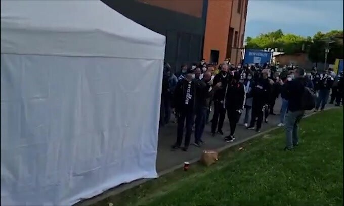 Coppa Italia, Atalanta-Juventus: i tifosi entrano allo stadio