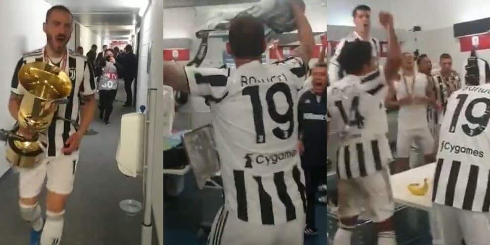 Gioia Juve, parte la festa negli spogliatoi!
