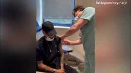 Vaccino per Neymar: "Che felicità"