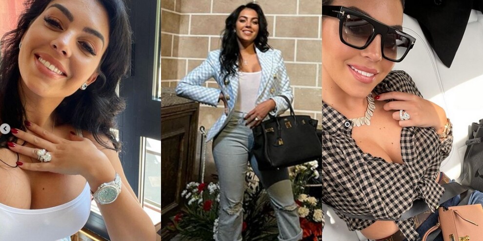 Georgina Rodriguez, look esplosivo in vacanza