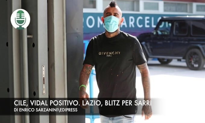 Cile, Vidal positivo. Lazio, blitz per Sarri