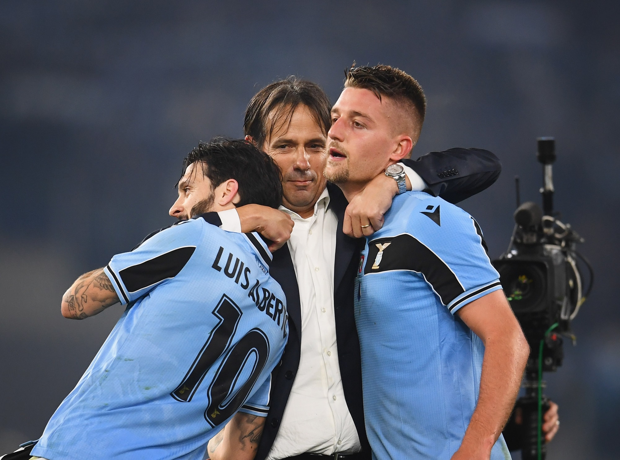 Inzaghi e il saluto del Sergente Milinkovic: “Un onore”