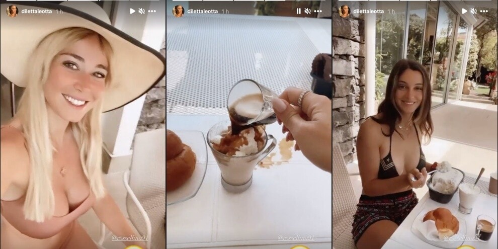 Diletta Leotta, che risate durante la colazione con Rossella Fiamingo