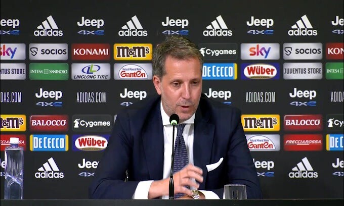 Paratici commosso: "Juve fatta per renderti migliore"