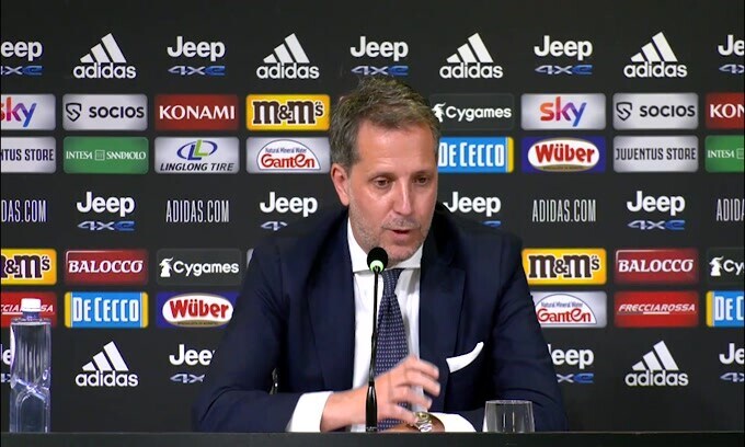 Paratici commosso: "Juve fatta per renderti migliore"