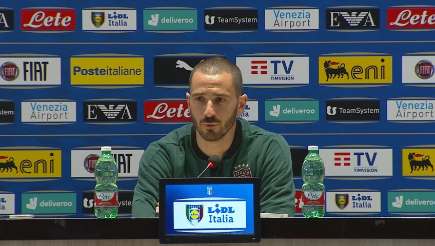 Bonucci: “Dobbiamo mantenere i piedi per terra”