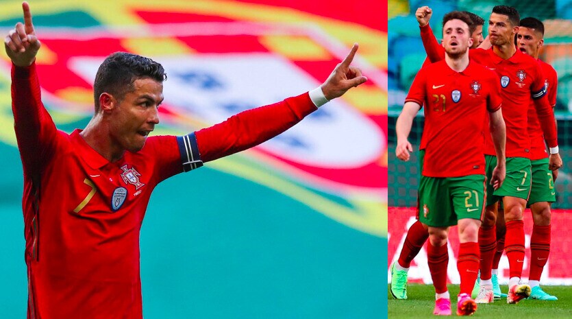 Ronaldo, gol in Portogallo-Israele: è pronto per l'Europeo