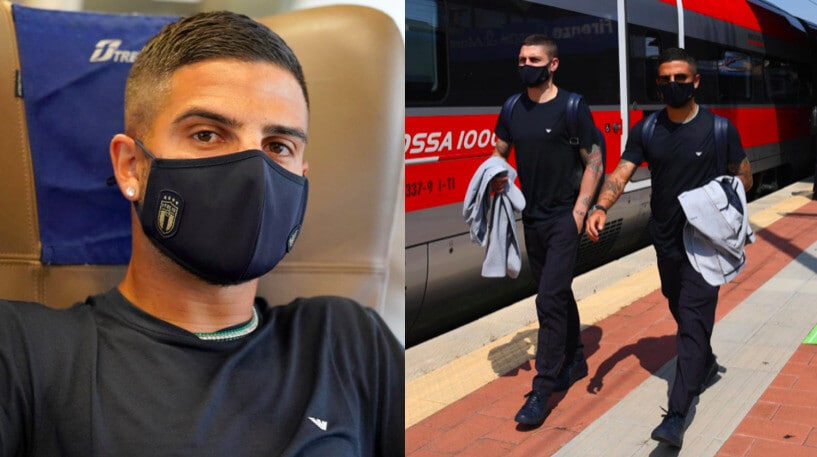 Italia, parte l'Europeo: viaggio in treno per il debutto a Roma