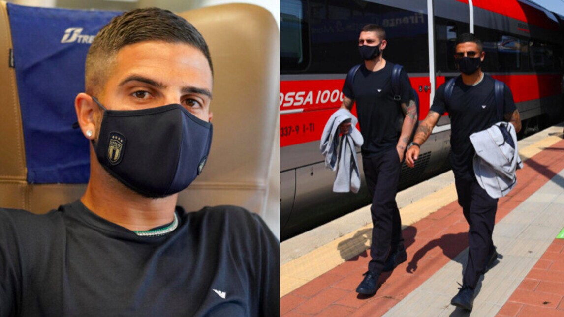 Italia, parte l'Europeo: viaggio in treno per il debutto a Roma