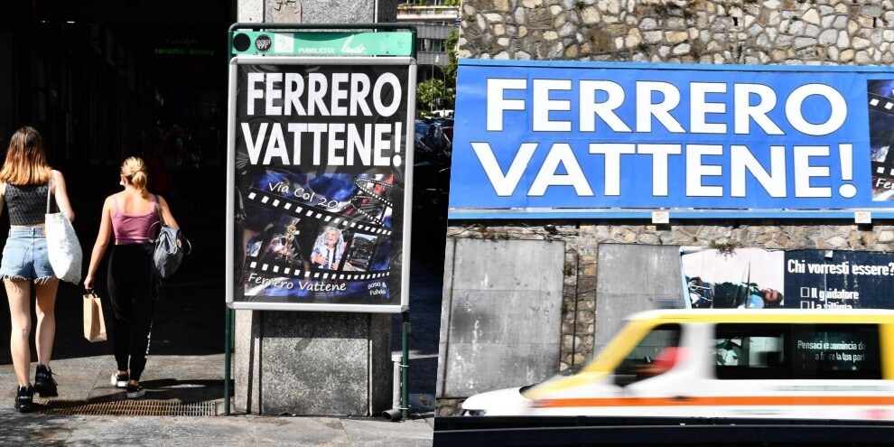 "Ferrero vattene": ecco i manifesti dei tifosi della Sampdoria