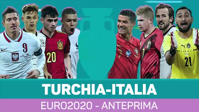 Euro 2020, l'anteprima di Turchia-Italia