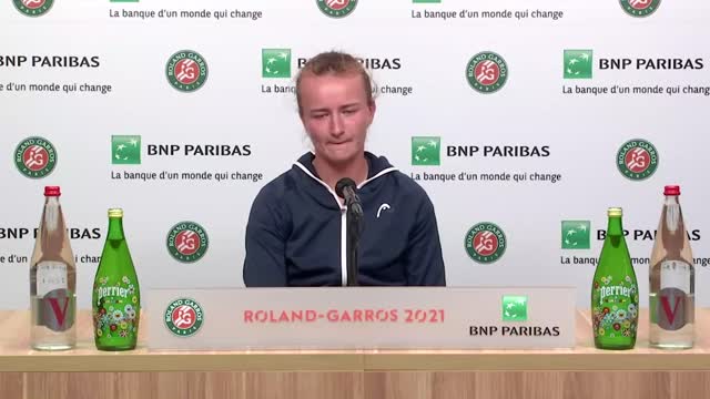 Roland Garros, Krejcikova in finale: "Sono così emozionata"