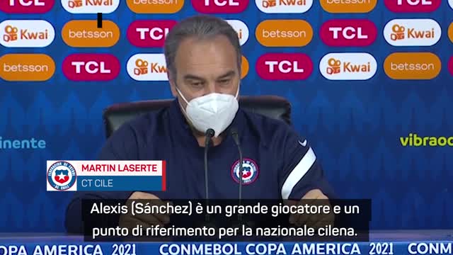 Cile, Lasarte ci crede: "Alexis è speciale, lo aspettiamo ai quarti"