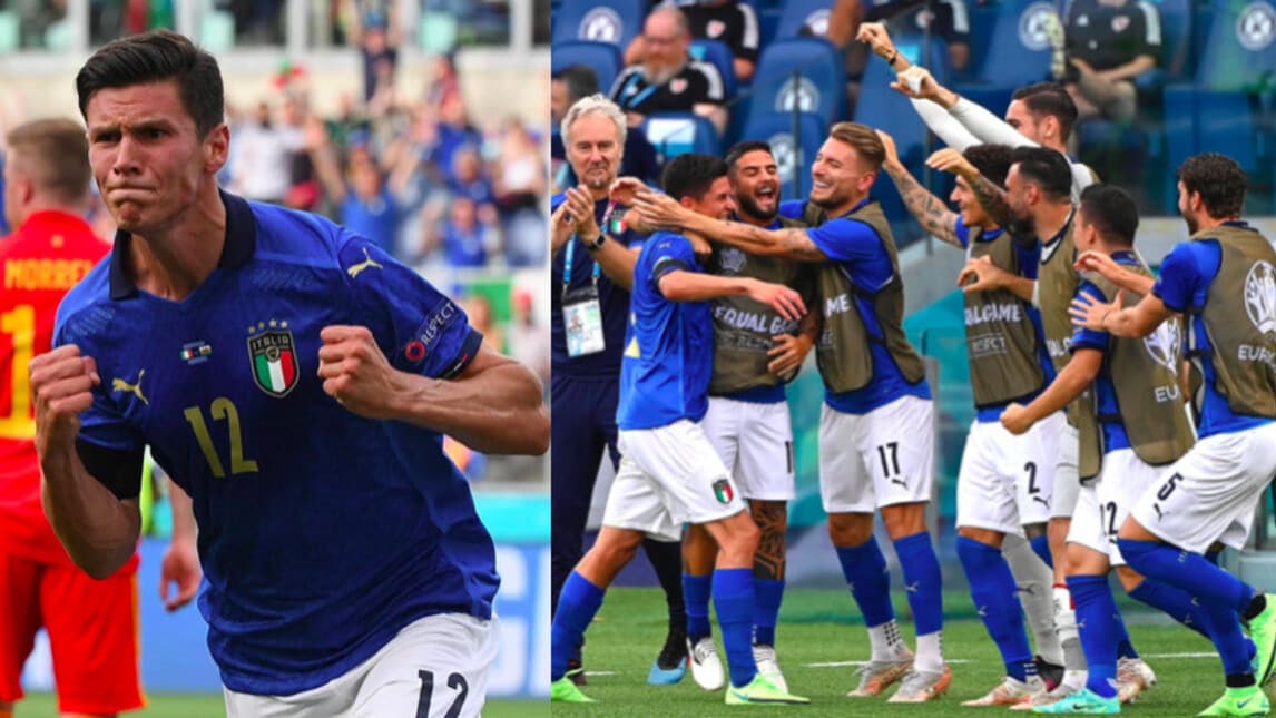 Pessina decisivo, l'Italia vince anche contro il Galles
