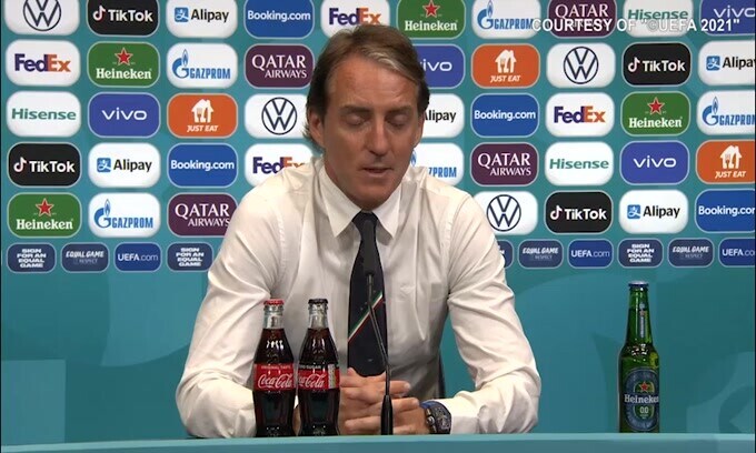 Mancini: "CR7 o Lukaku? Vorrei evitarli entrambi"