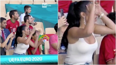 Ronaldo sfiora il gol, Georgina si dispera in tribuna
