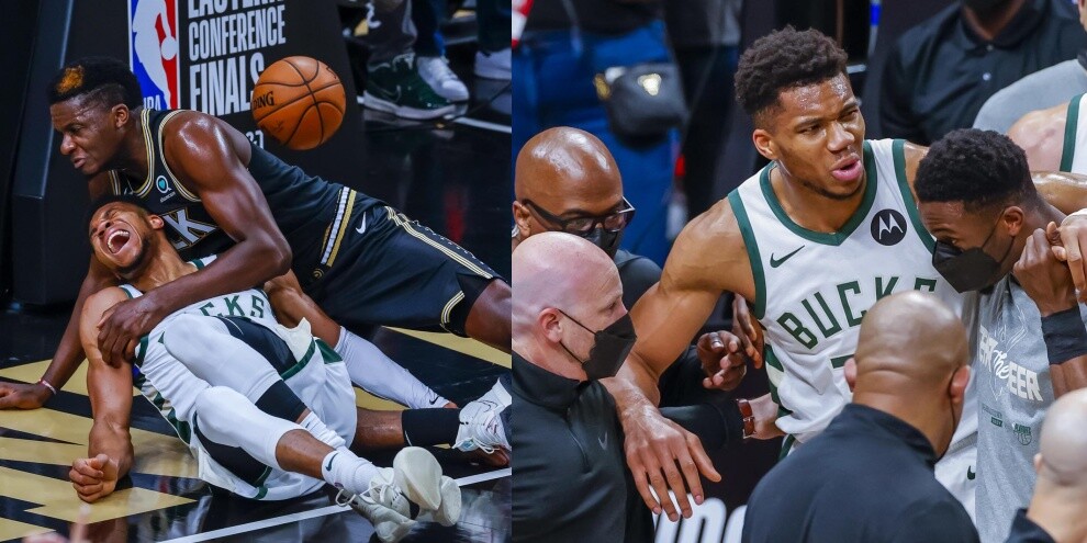 Nba, paura Milwaukee! Infortunio al ginocchio per Giannis