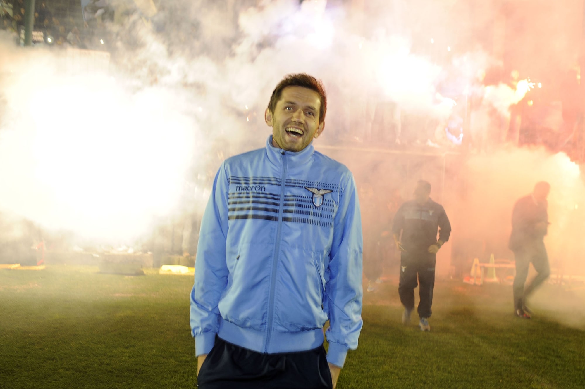 SS Lazio Lulic 71' – La Storia in un GolQuadretto da 14 cm