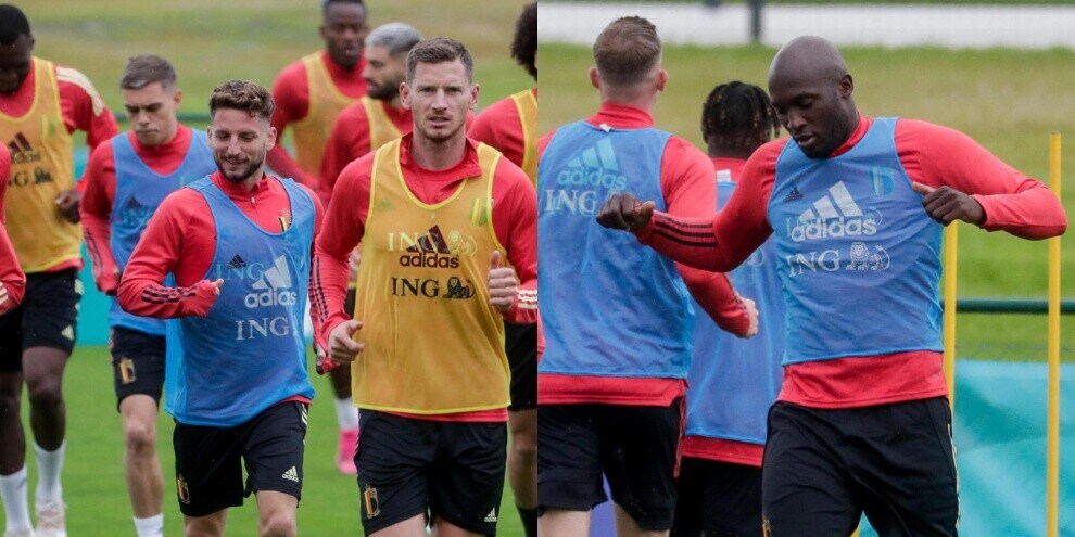 Europei, Belgio: Mertens e Lukaku scalpitano in vista dell'Italia